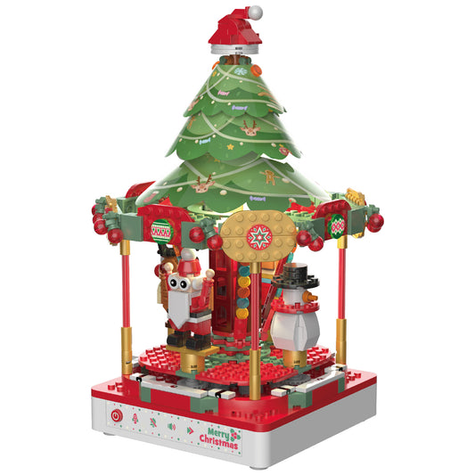 Joycrown Christmas Tree Building Sets,Toy Building Blocks for Christmas Party Home Decoration,Gift for Kids Adult Aged 8+(543 pcs)