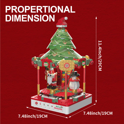 Joycrown Christmas Tree Building Sets,Toy Building Blocks for Christmas Party Home Decoration,Gift for Kids Adult Aged 8+(543 pcs)